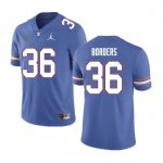 Men's Florida Gators #36 Chief Borders NCAA Nike Royal Authentic Stitched College Football Jersey LQC8662UR